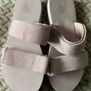 Vans Women’s Lavendar sandals.